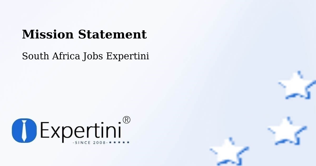 Corporate Mission – Tembisa - South Africa Jobs Expertini