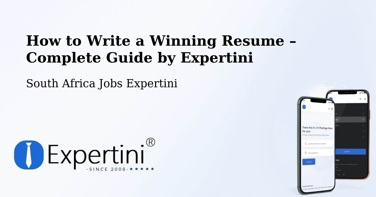 Resume Writing Guide for Job Seekers – Tembisa - Tembisa, South Africa Jobs Expertini